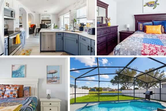 Colorful 4BR Pool Home Near Orlando Airport | BBQ - Image 1